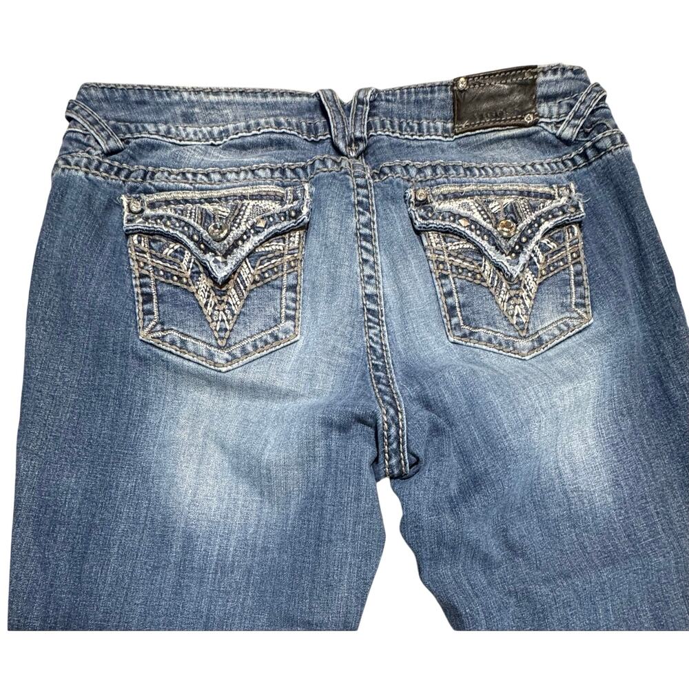 Vigoss The New York Capri Jeans Women’s Size 18 Rhinestone - Picture 6 of 11